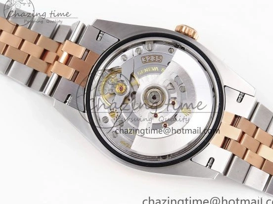 Bracelet Silver 36 Dial Best SS Edition VSF Steel 1:1 904L on 126281rbr Jubilee Textured DateJust VS3235 0216